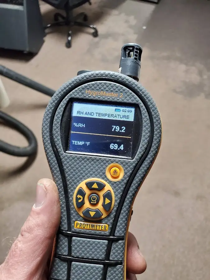 Moisture meter humidity assessment for Fire & Smoke Damage Restoration in Port Sheldon